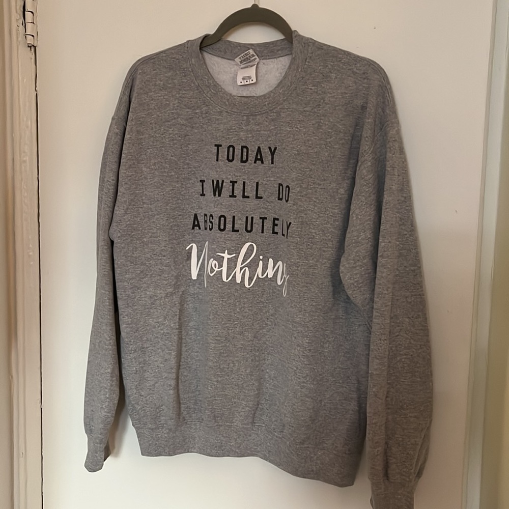 Gildan Grey Crewneck Sweatshirt
